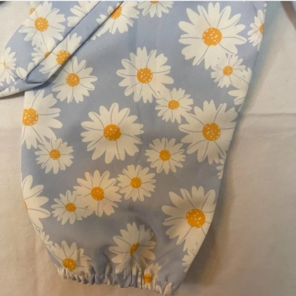 Baby Girl 3-piece Outfit Set - Daisy Print
